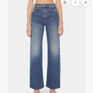 MOTHER The Lasso Sneak-Punk Nouveau Blue Jeans